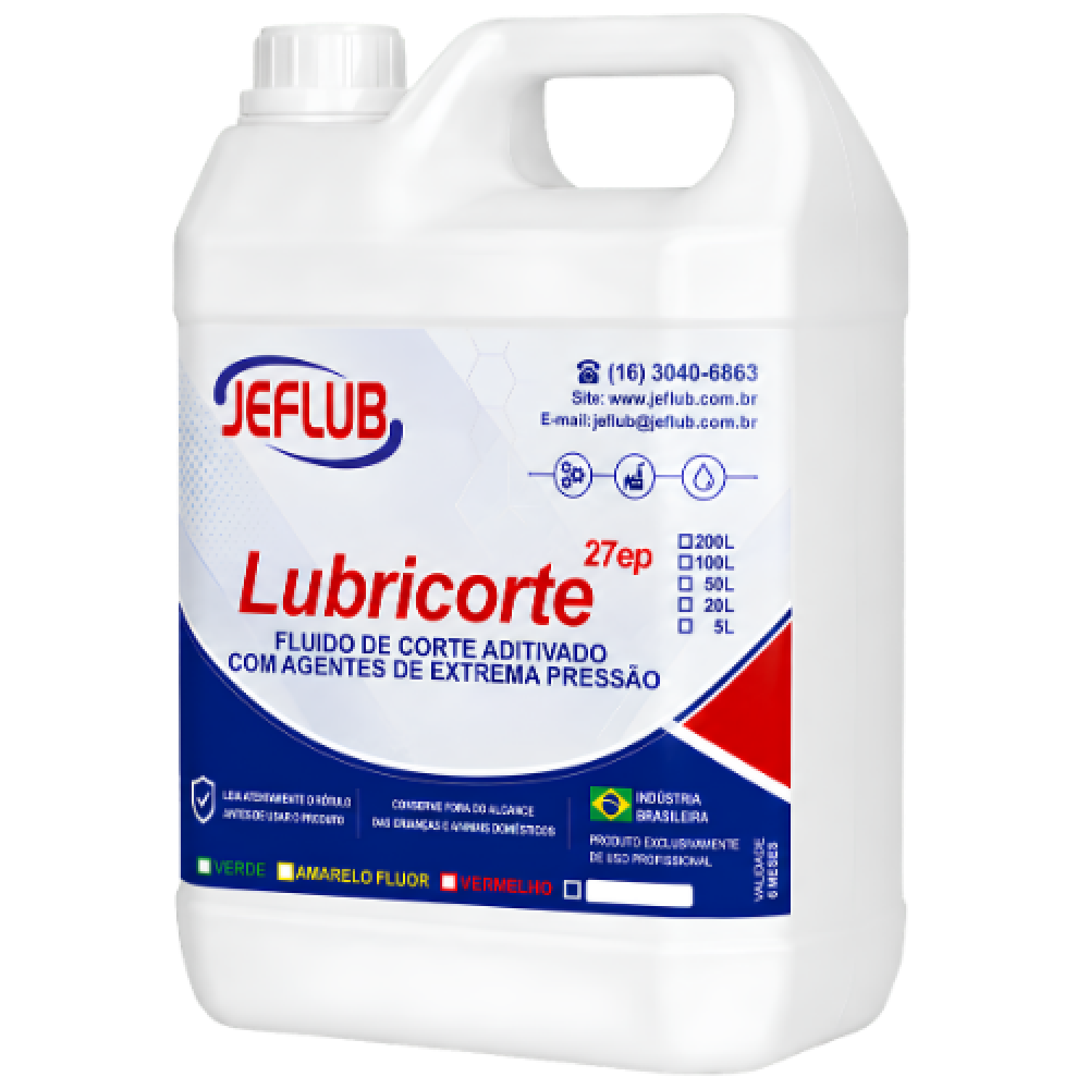 Embalagem do produto Lubricorte 27 EP