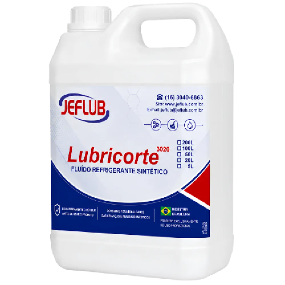 Embalagem do produto Lubricorte 3020